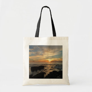 Bolso De Tela San Diego Sunset I California Seascape