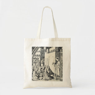 Bolso De Tela San Esteban el Protomártir Iconografía de Arte Fin