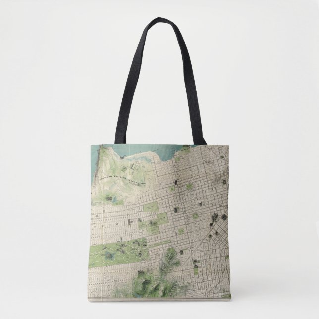 Bolso De Tela San Francisco (Anverso)