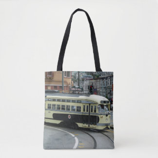 Bolso De Tela San Francisco Cable Car