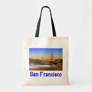 Bolso De Tela San Francisco, California Golden Gate Bridge Tote