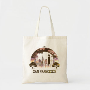 Bolso De Tela San Francisco City California EE. UU.