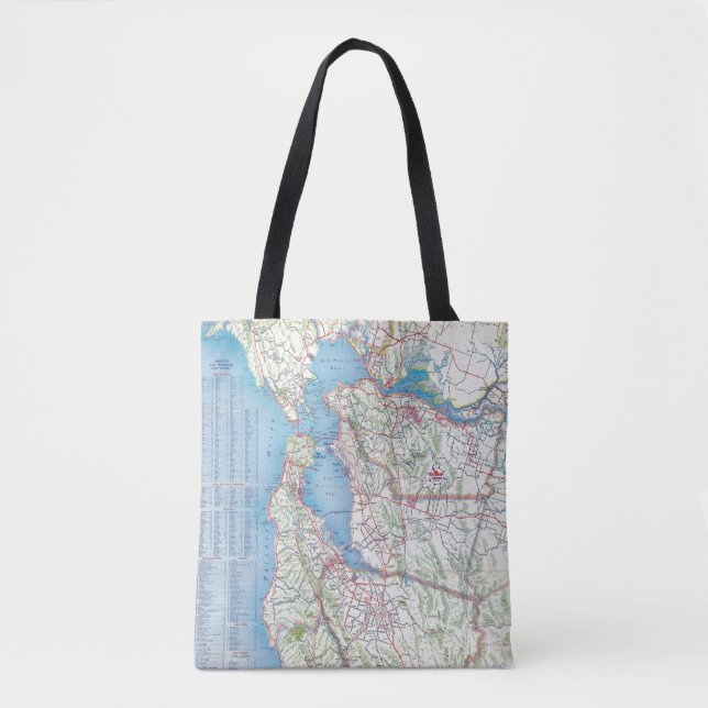 Bolso De Tela San Francisco y vecindad (Anverso)