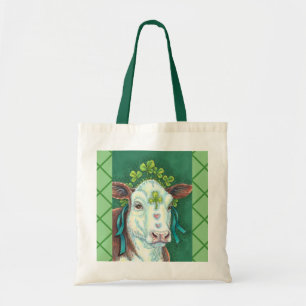 BOLSO DE TELA SAN IRLANDÉS. HEIFER DEL DÍA DE PATRICK, VACA DE V