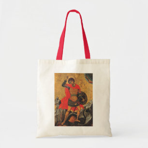 Bolso De Tela San Jorge y el Dragón Gran Mártir