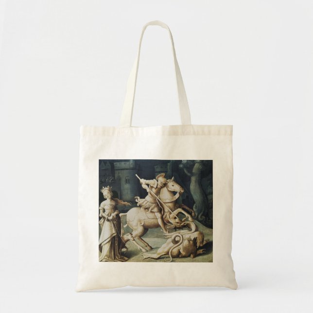 Bolso De Tela San Jorge y el Dragón Gran Mártir (Frente)