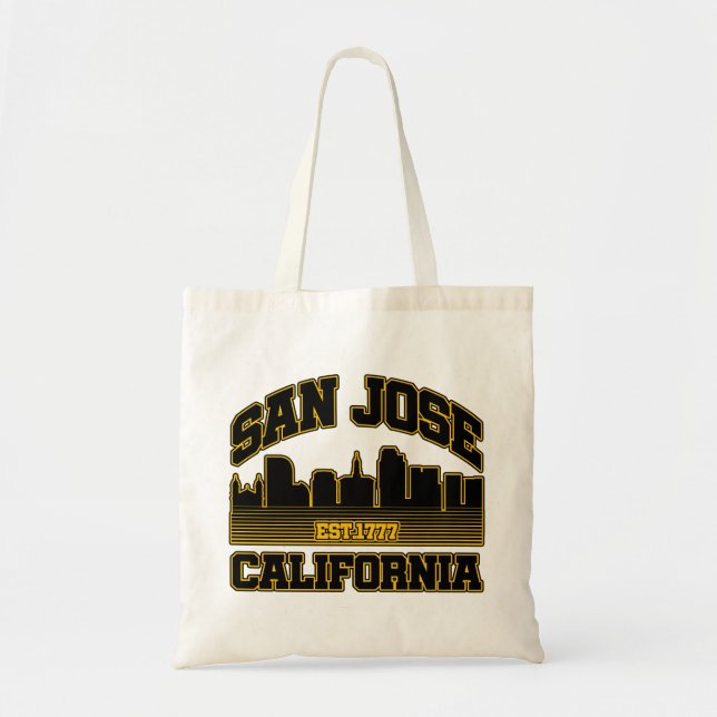 Bolso De Tela San José, California (Frente)