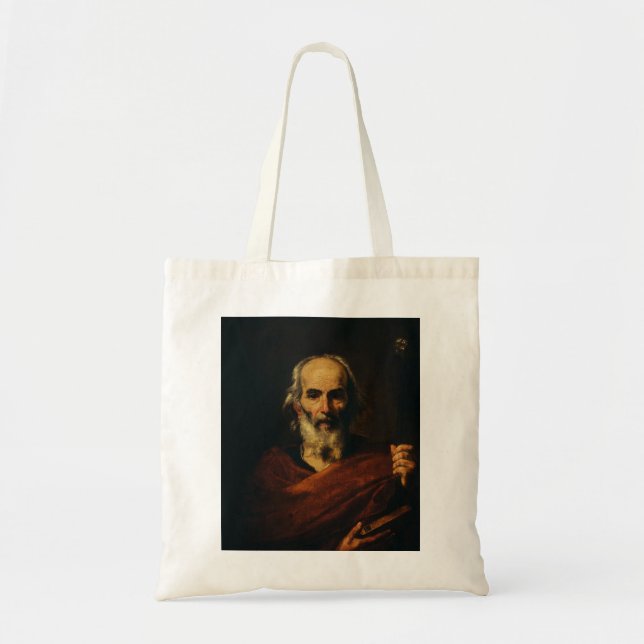 Bolso De Tela San José de Jusepe de Ribera (Frente)