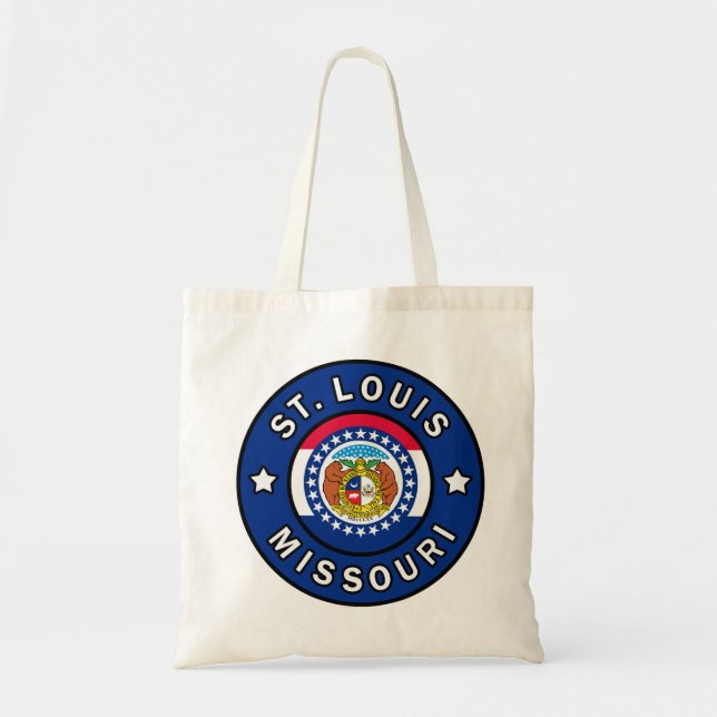 Bolso De Tela San Luis Missouri (Frente)