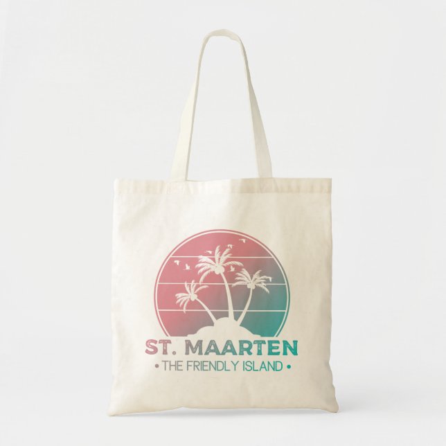 Bolso De Tela San Martín | Gradiente Sint Martin Retro (Frente)
