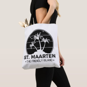 Bolso De Tela San Martín La agradable isla de San Martín