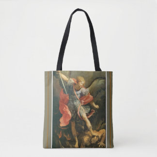 Bolso De Tela San Miguel el Arcángel
