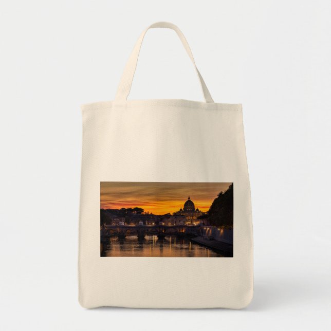 Bolso De Tela San Pedro al atardecer (Frente)