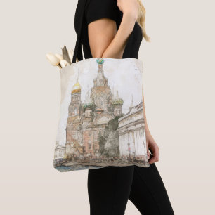 Bolso De Tela San Petersburgo, Rusia