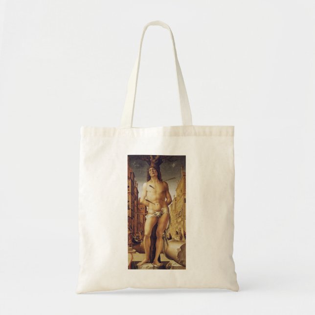 Bolso De Tela San Sebastián por Liberale Da Verona (Frente)