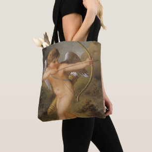 Bolso De Tela San Valentín Vintage, Cupido con Arco y Flecha
