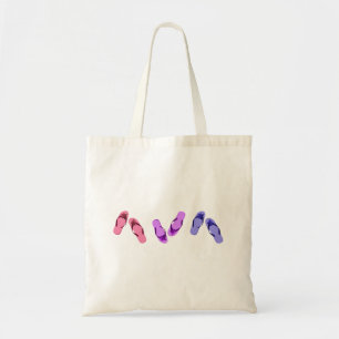 Bolso De Tela Sandalias