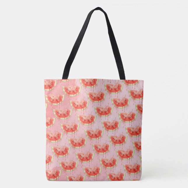 Bolso De Tela Sandía (Anverso)