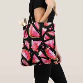 Bolso De Tela Sandía Acuarela 2
