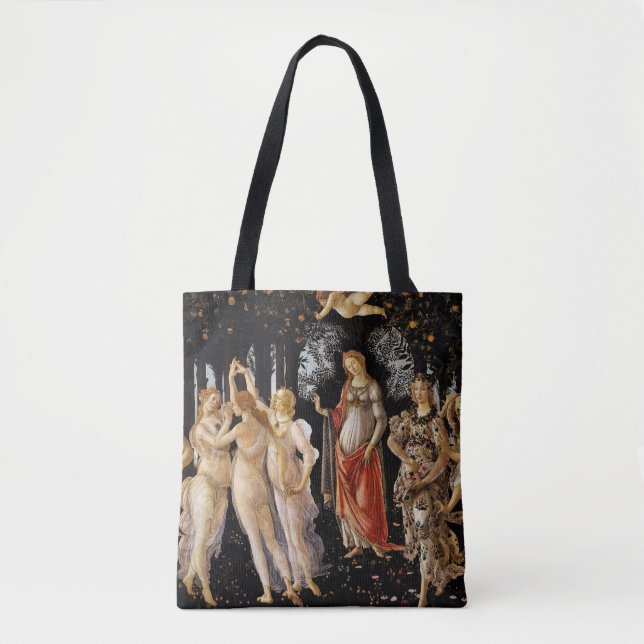 Bolso De Tela Sandro Botticelli - La Primavera (Anverso)