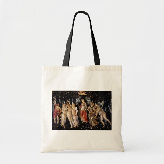 Bolso De Tela Sandro Botticelli - La Primavera (Frente)