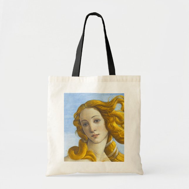 Bolso De Tela Sandro Botticelli - Nacimiento de los detalles de  (Frente)