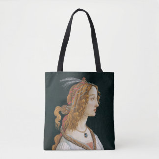 Bolso De Tela Sandro Botticelli - Retrato de una joven
