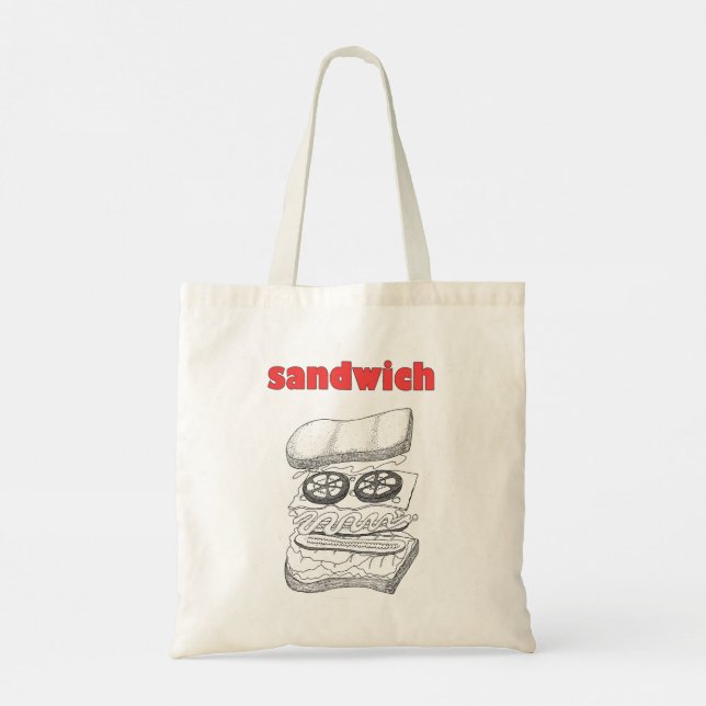 Bolso De Tela Sandwich (Reverso)