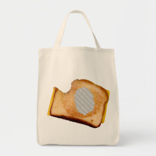 Bolso De Tela Sandwich de queso a la parrilla del personalizable