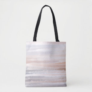 Bolso De Tela Sandy Beach Summer Tan Abstract Watercolor