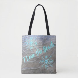 Bolso De Tela Sandy Beach Tote Bag