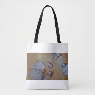 Bolso De Tela Sandy Seashells