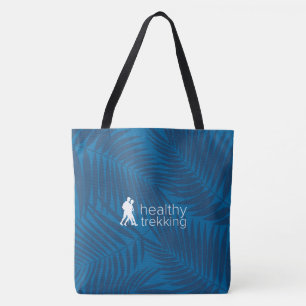 Bolso De Tela Sano Trekking Tropical Palms Royal Beach Bag