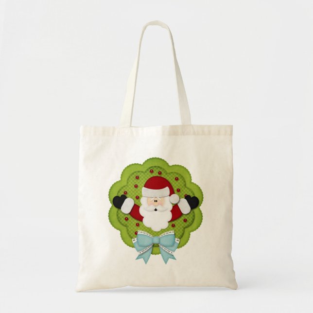 Bolso De Tela Santa (Frente)