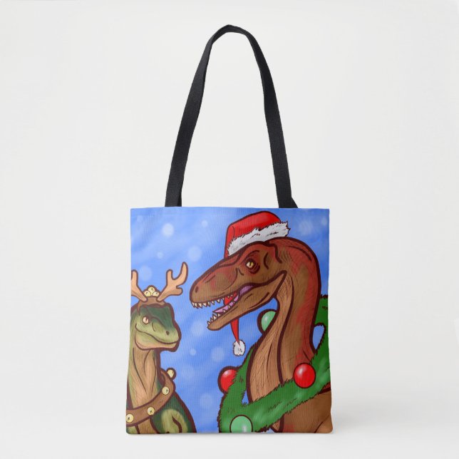 Bolso De Tela Santa Clas (Anverso)