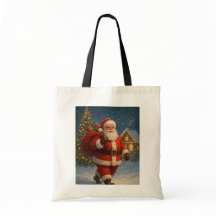 Santa Claus Vintage Navidad Invierno País de las M
