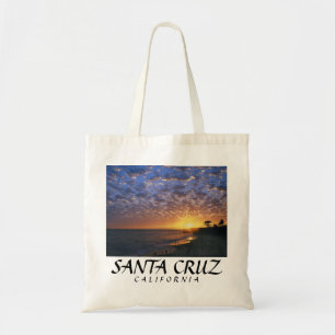 Bolso De Tela Santa Cruz su puesta del sol de la playa