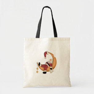 Bolso De Tela Santa dormirá con camisetas y regalos en la luna