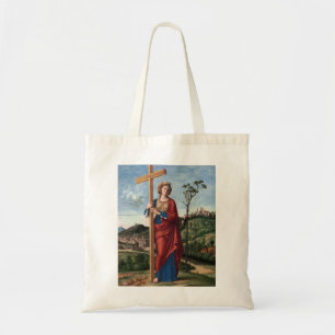Bolso De Tela Santa Elena con la Vera Cruz Arte Sagrado