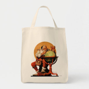 Bolso De Tela Santa en el globo