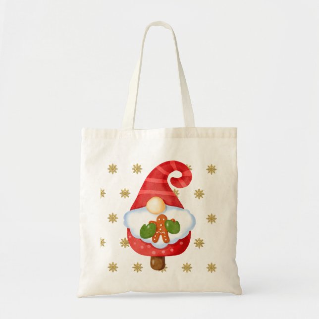 Bolso De Tela Santa Gnome (Frente)