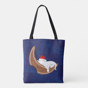 Bolso De Tela Santa Kitty y la Luna de Gingerbread