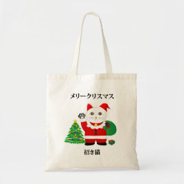 Bolso De Tela Santa Maneki Neko