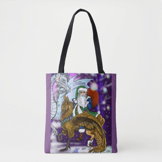 Bolso De Tela Santa Mítico (Anverso)