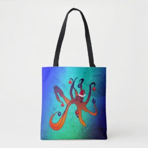 Bolso De Tela Santa Octopus