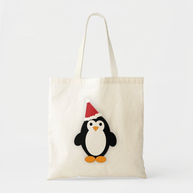 Bolso De Tela Santa Penguin (Frente)