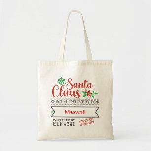 Bolso De Tela Santa Sacks: Alegría a Navidades con personalidade