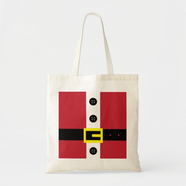 Bolso De Tela Santa Suit (Frente)