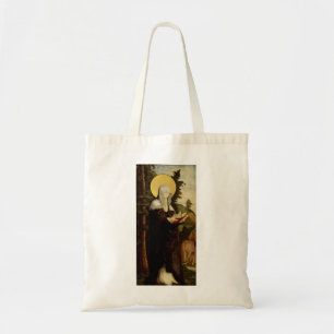 Bolso De Tela Santa Walpurga misionera medieval anglosajona