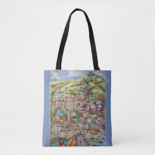 Bolso De Tela Santo Antonin Val noble, Francia